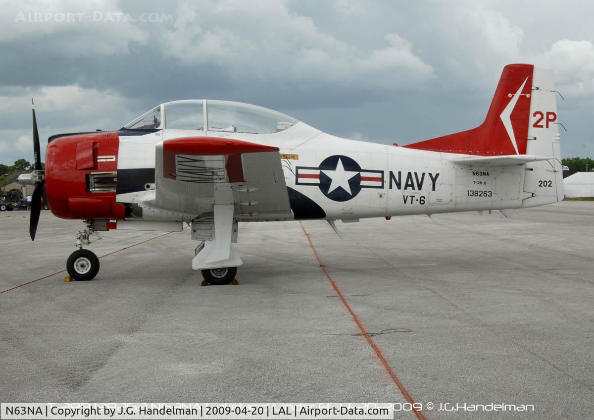 N63NA, 1955 North American T-28B C/N 138263, Sun 'n Fun 2009
