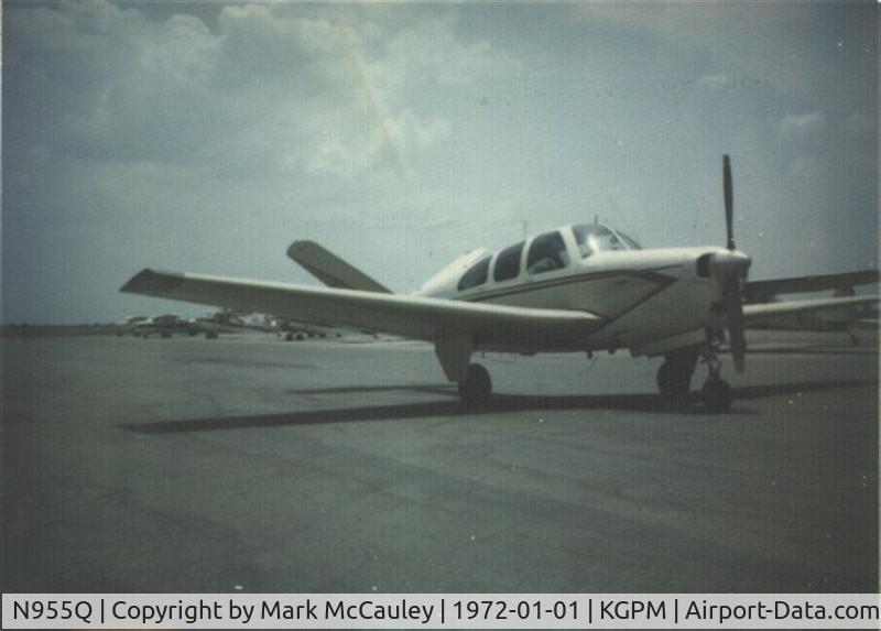 N955Q, 1962 Beech N35 Bonanza C/N D-6835, N35 N955Q