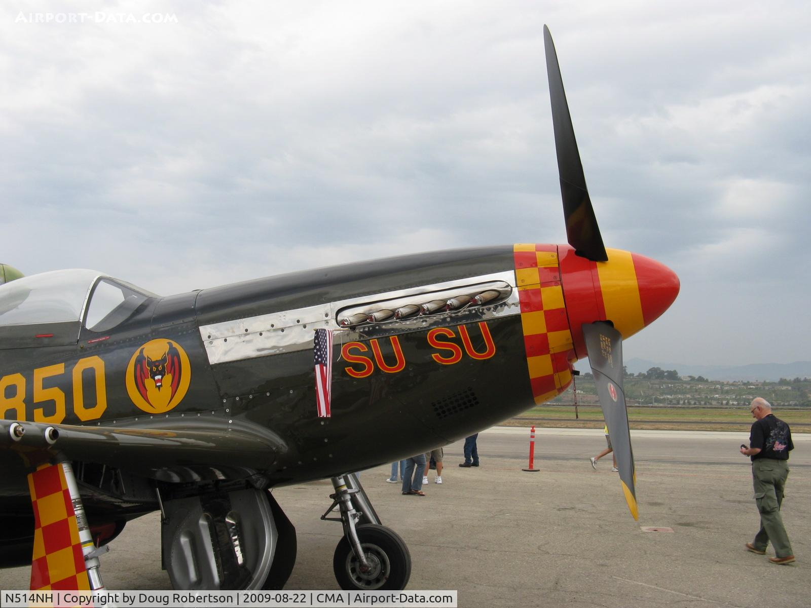 N514NH, 1944 North American P-51D Mustang C/N 122-44706  (44-84850), 1944 North American/Aero Classics P-51D 'Su Su', Rolls-Royce Merlin V-1650-7 1,695 Hp, nose art