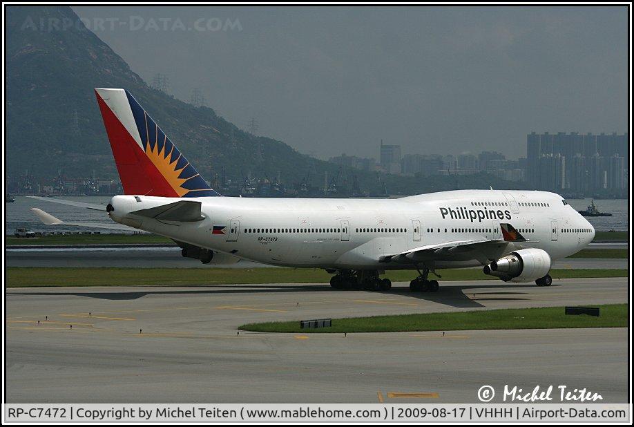 RP-C7472, 1993 Boeing 747-4F6 C/N 27262, Philippine Airlines