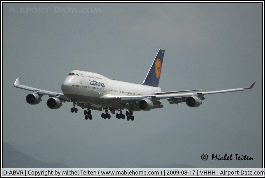 D-ABVR, 1997 Boeing 747-430 C/N 28285, Lufthansa