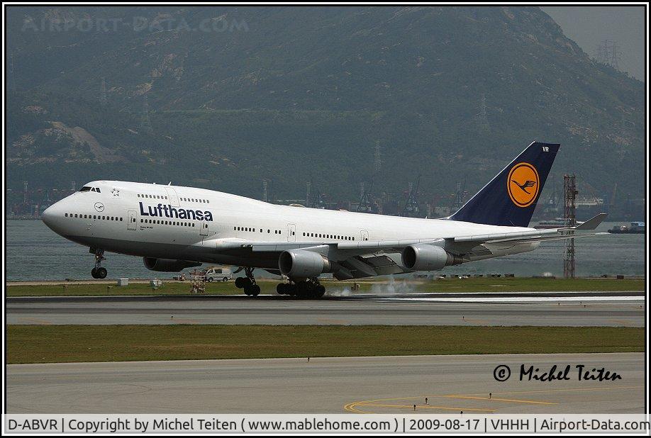D-ABVR, 1997 Boeing 747-430 C/N 28285, Lufthansa