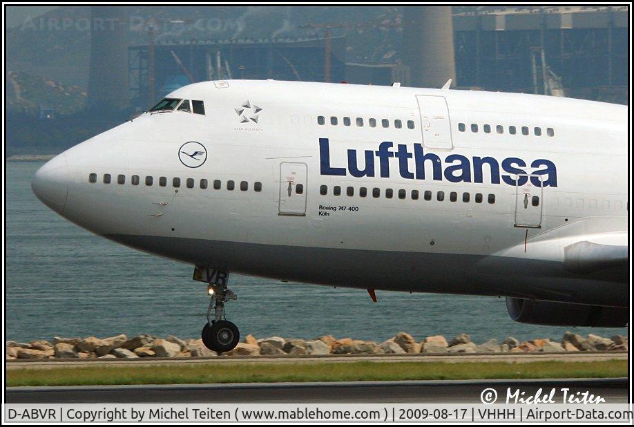 D-ABVR, 1997 Boeing 747-430 C/N 28285, Lufthansa