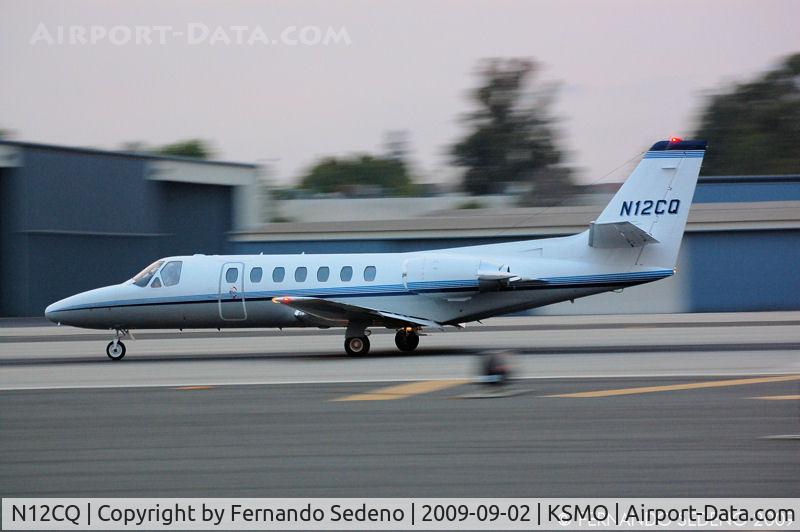 N12CQ, 1993 Cessna 560 Citation Ultra C/N 560-0231, At SMO.