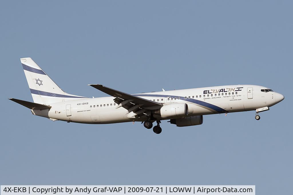 4X-EKB, 1999 Boeing 737-858 C/N 29958, El Al 737-800