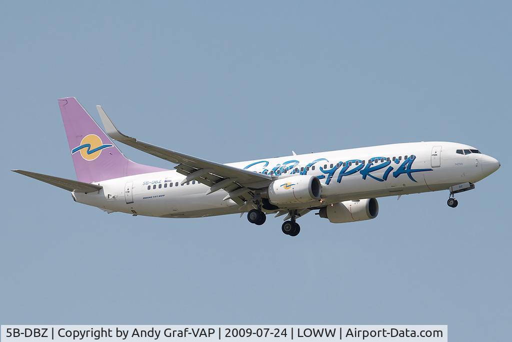 5B-DBZ, 2006 Boeing 737-8BK C/N 33030, Eurocypria 737-800