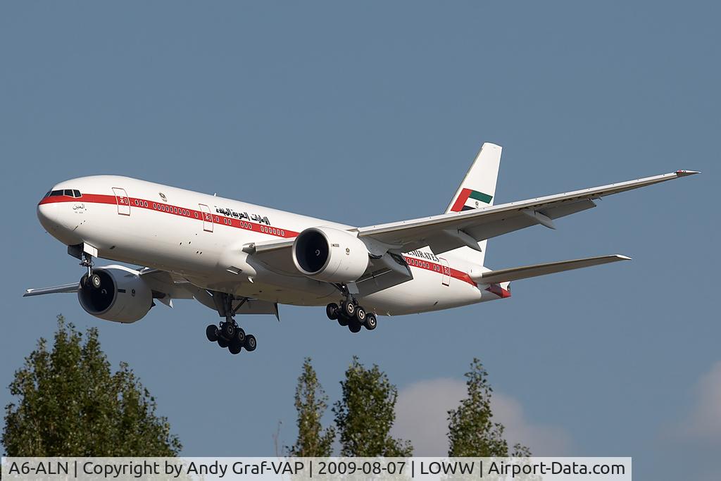 A6-ALN, 1999 Boeing 777-2AN/ER C/N 29953, Amiri Flight Dubai 777-200