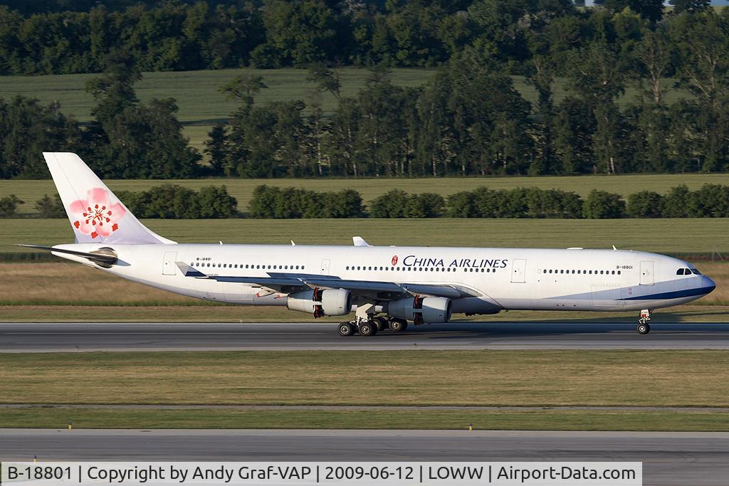 B-18801, 2001 Airbus A340-313 C/N 402, China Airlines A340-300