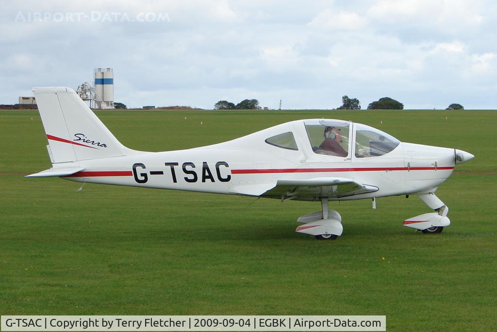 G-TSAC, 2008 Tecnam P-2002EA Sierra C/N PFA 333-14611, Visitor to the 2009 Sywell Revival Rally