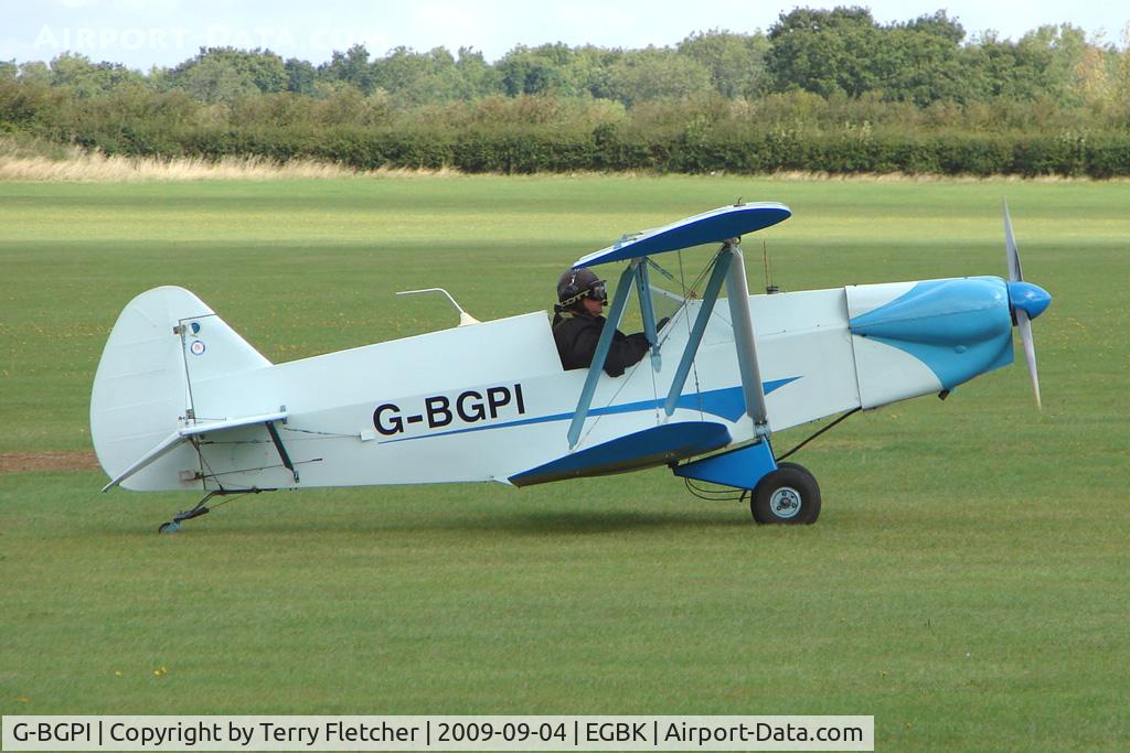 G-BGPI, 1986 Plumb BGP-1 C/N PFA 083-10359, Visitor to the 2009 Sywell Revival Rally