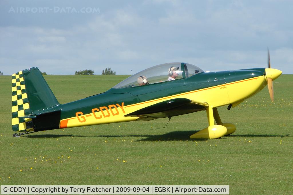 G-CDDY, 2000 Vans RV-8 C/N 80912, Visitor to the 2009 Sywell Revival Rally