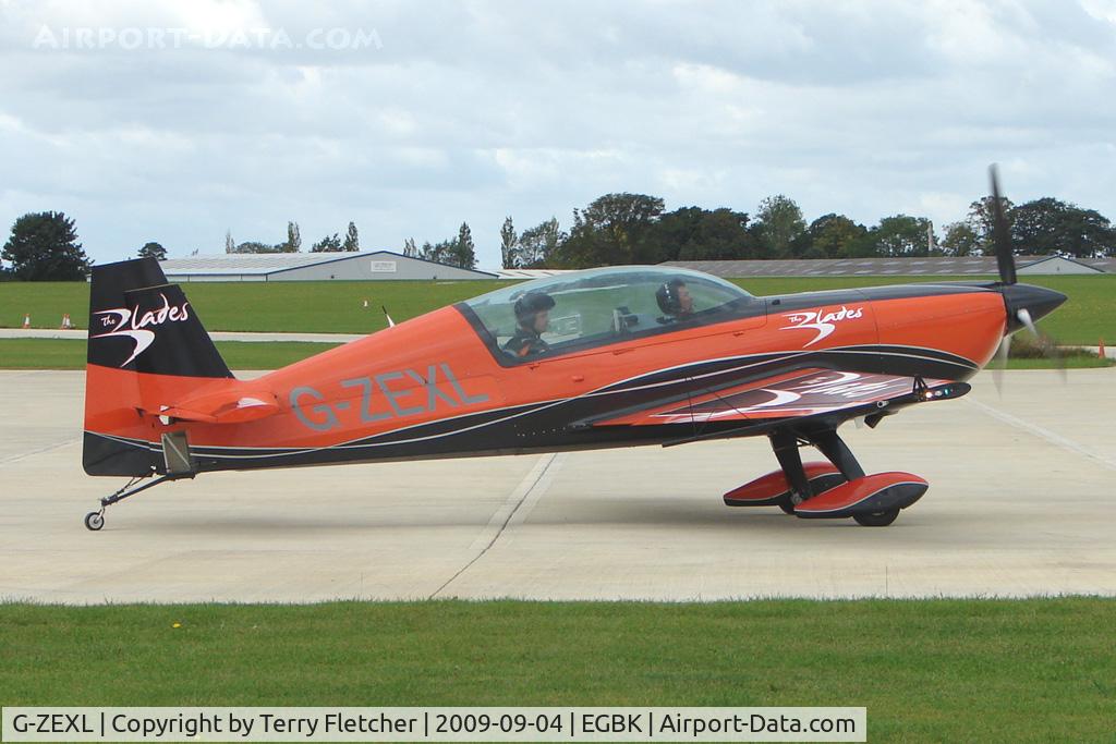 G-ZEXL, 2006 Extra EA-300L C/N 1225, One of four based Extra 300/L s of the Air Display Team