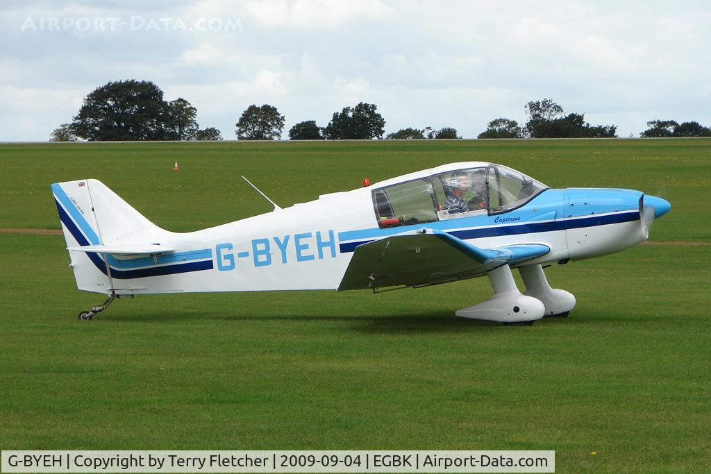 G-BYEH, 1965 CEA Jodel DR-250-160 Capitaine C/N 15, Visitor to the 2009 Sywell Revival Rally