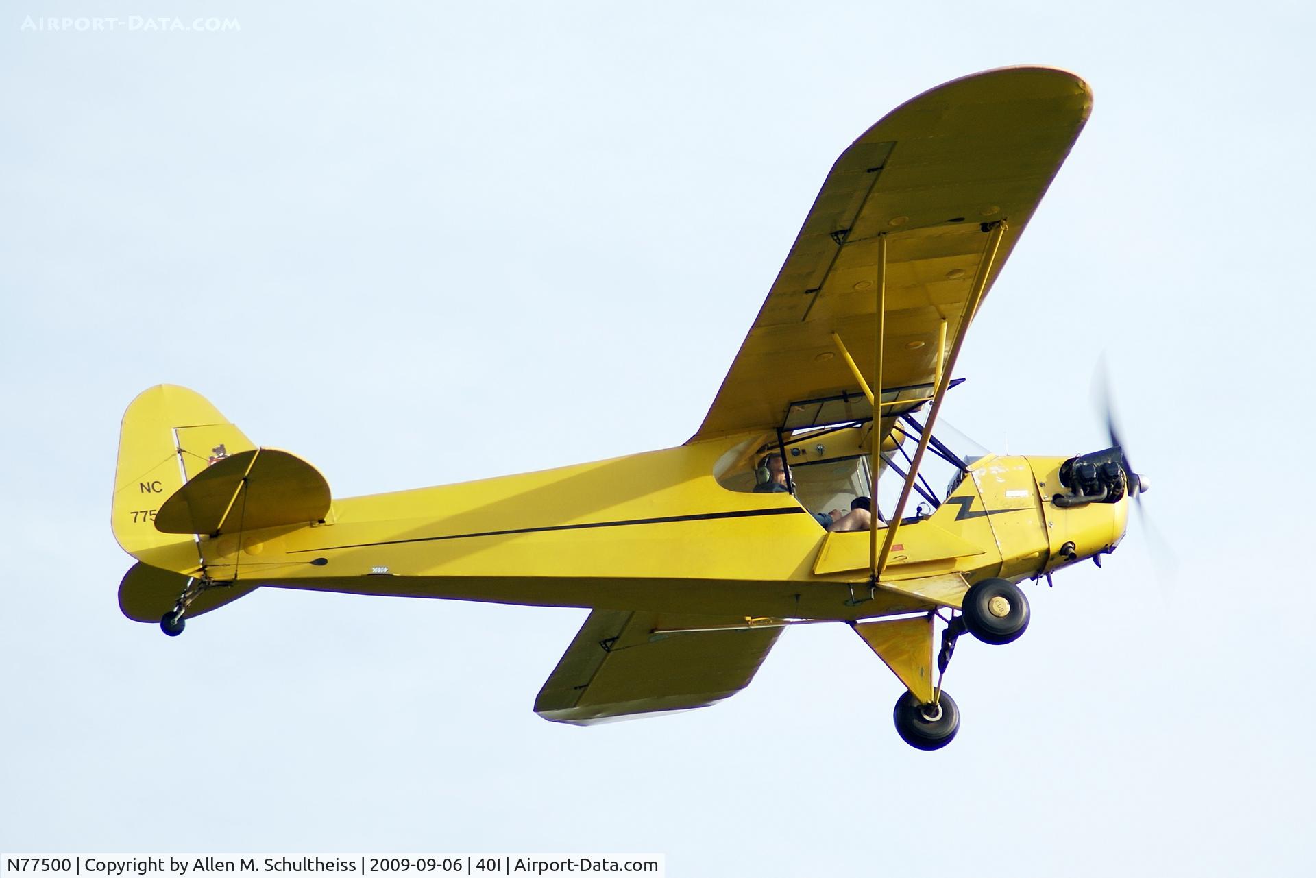 N77500, Piper J3C-65 Cub C/N 21991, J3C-65