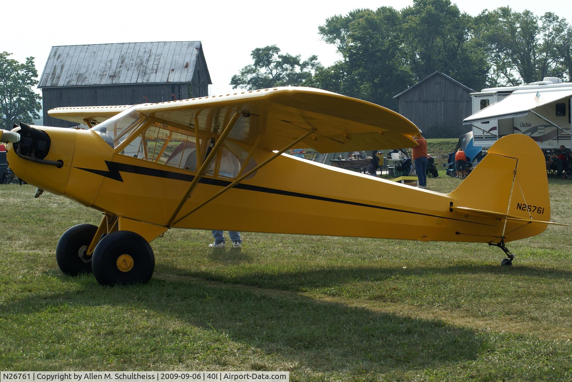 N26761, 1940 Piper J3C-65 Cub Cub C/N 4164, 1940 J3C-65