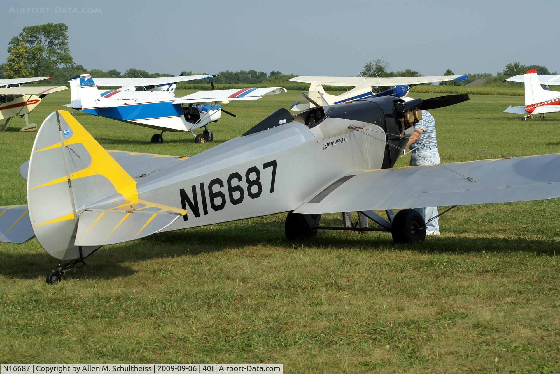 N16687, 1976 Bowers Fly Baby 1A C/N 75-3, 1976 Flybaby