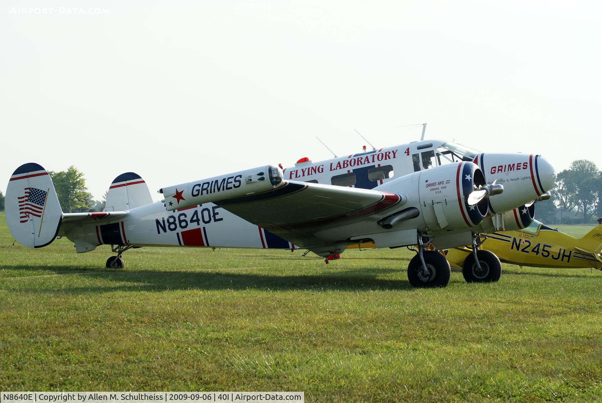 N8640E, Beech C-45H Expeditor C/N AF-510, Beech C-45H