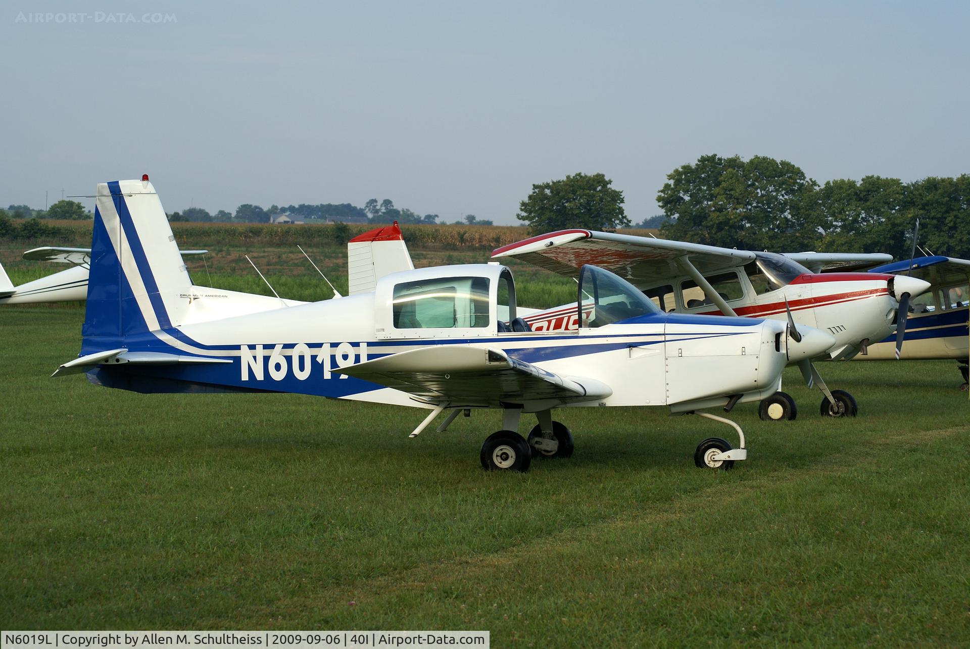 N6019L, 1972 American AA-5 C/N AA5-0119, 1972 AA-5