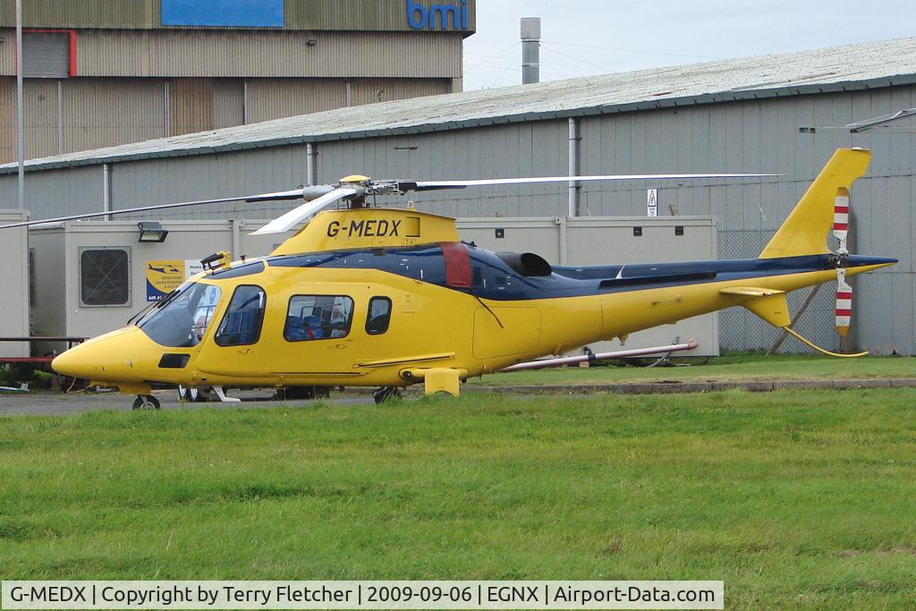 G-MEDX, 2008 Agusta A-109E Power C/N 11745, New Air Ambulance based at EMA