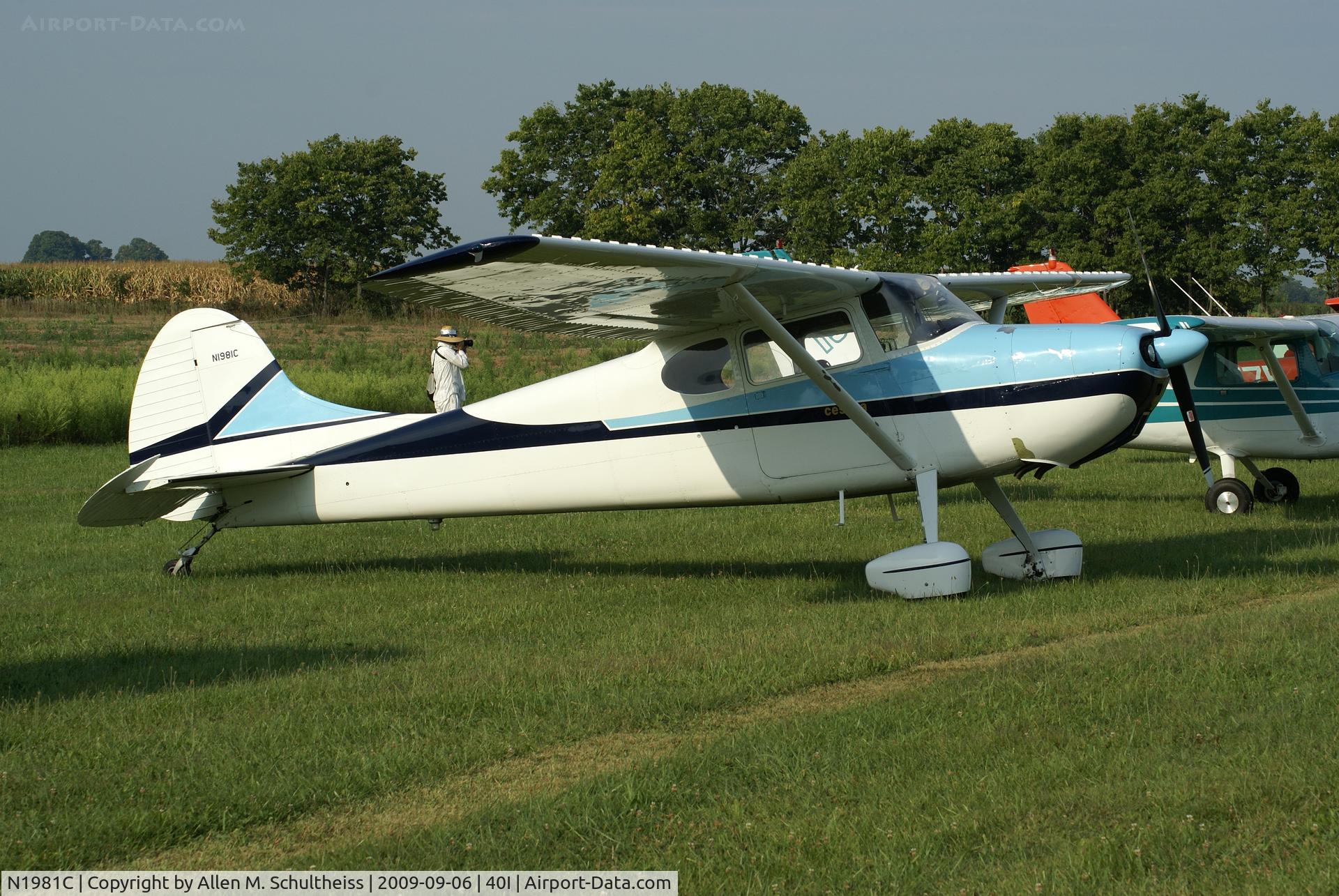 N1981C, 1954 Cessna 170B C/N 26126, 1954 C170B