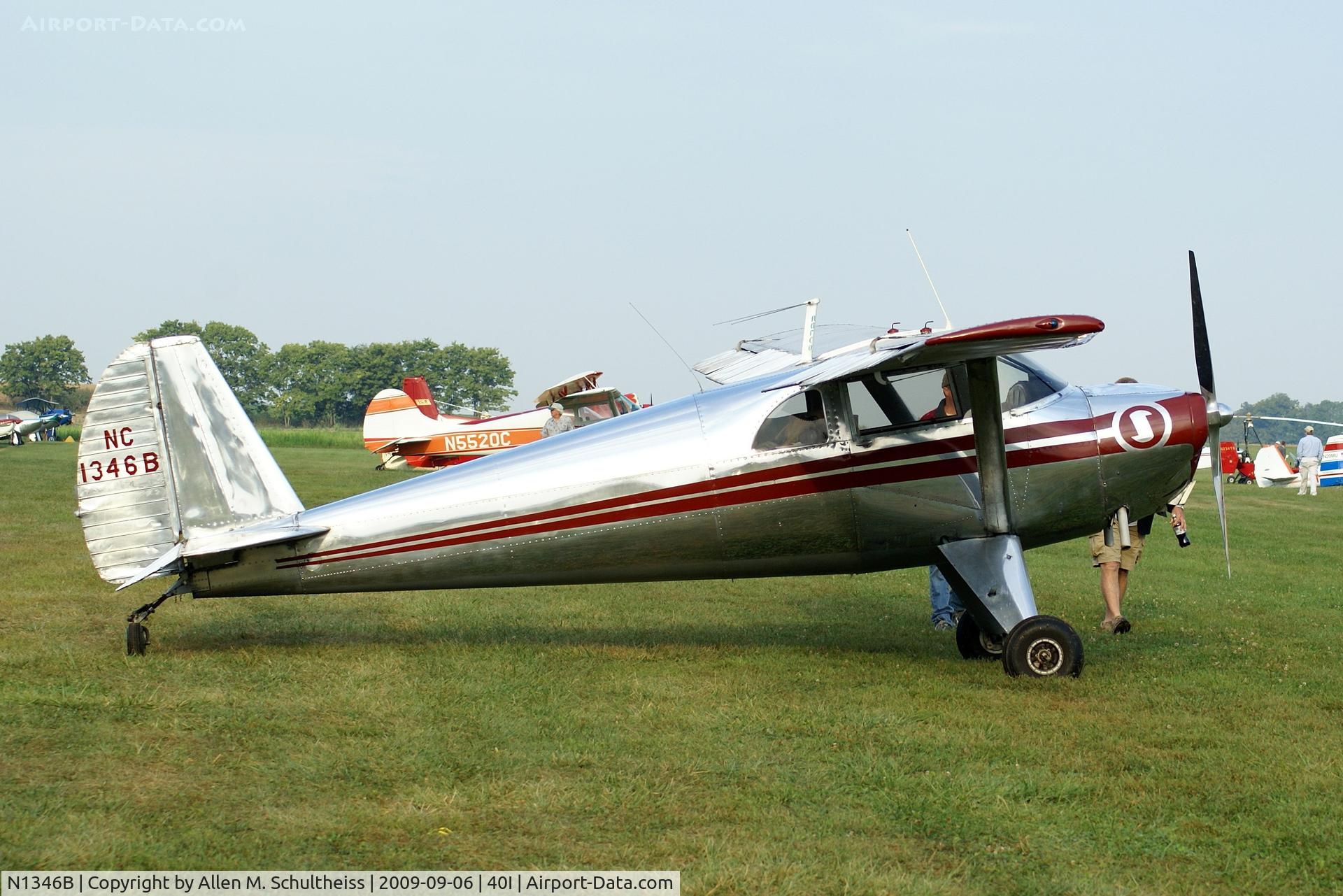 N1346B, 1948 Luscombe 8E Silvaire C/N 5973, 1948 Luscombe 8E