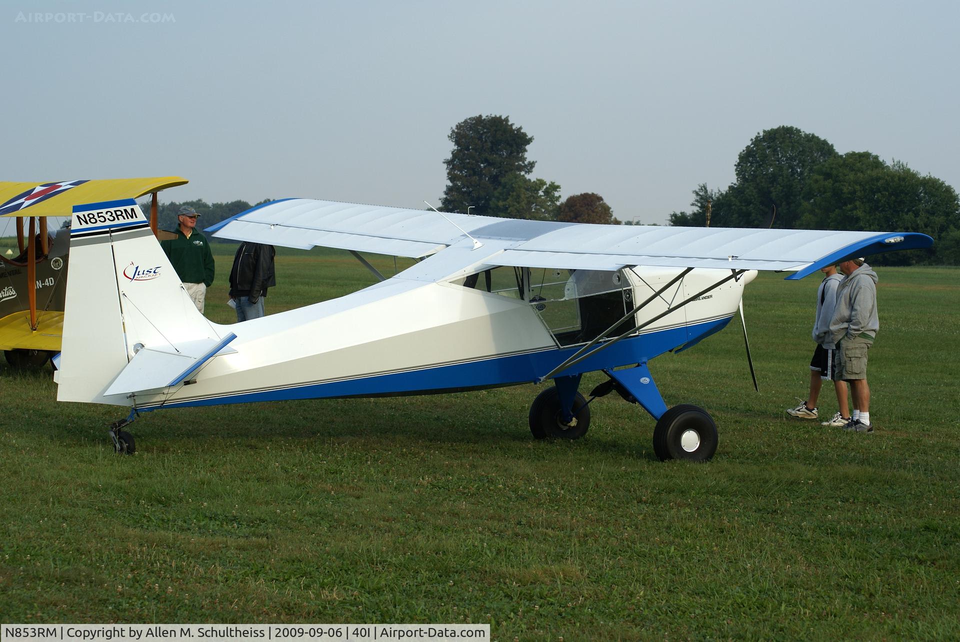 N853RM, 2007 Just Aircraft Highlander C/N JAESC0144, 2007 Highlander