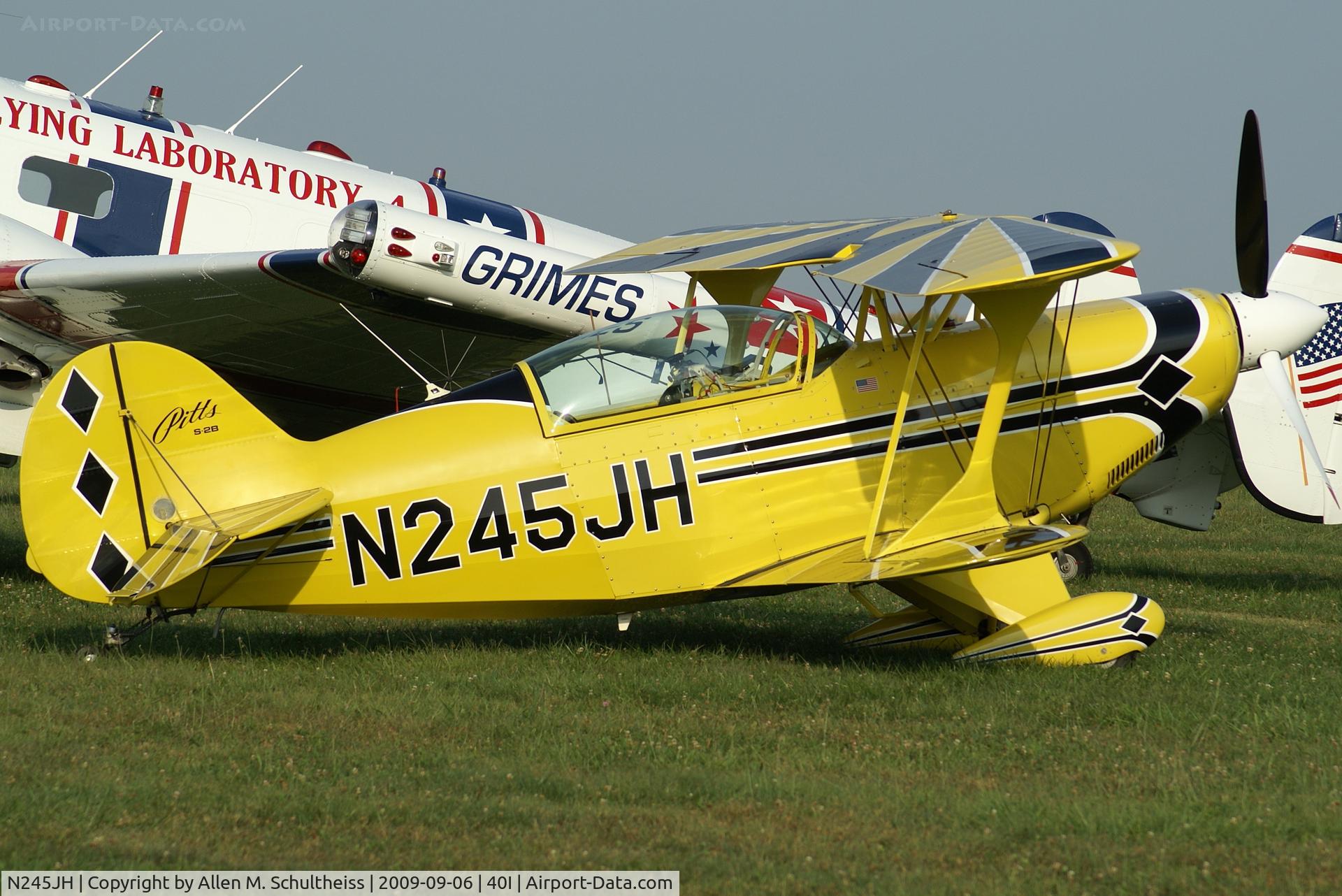 N245JH, 1993 Aviat Pitts S-2B Special C/N 5290, 1993 Pitts S-2B