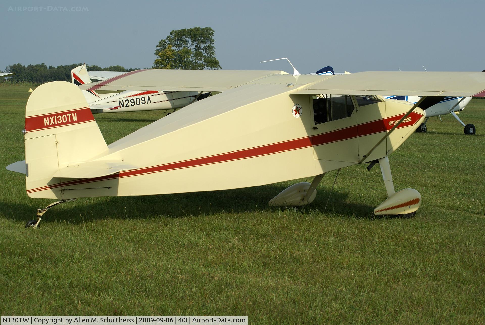 N130TW, 1991 Wittman W-8 Tailwind C/N 130, 1991 Wittman Tailwind