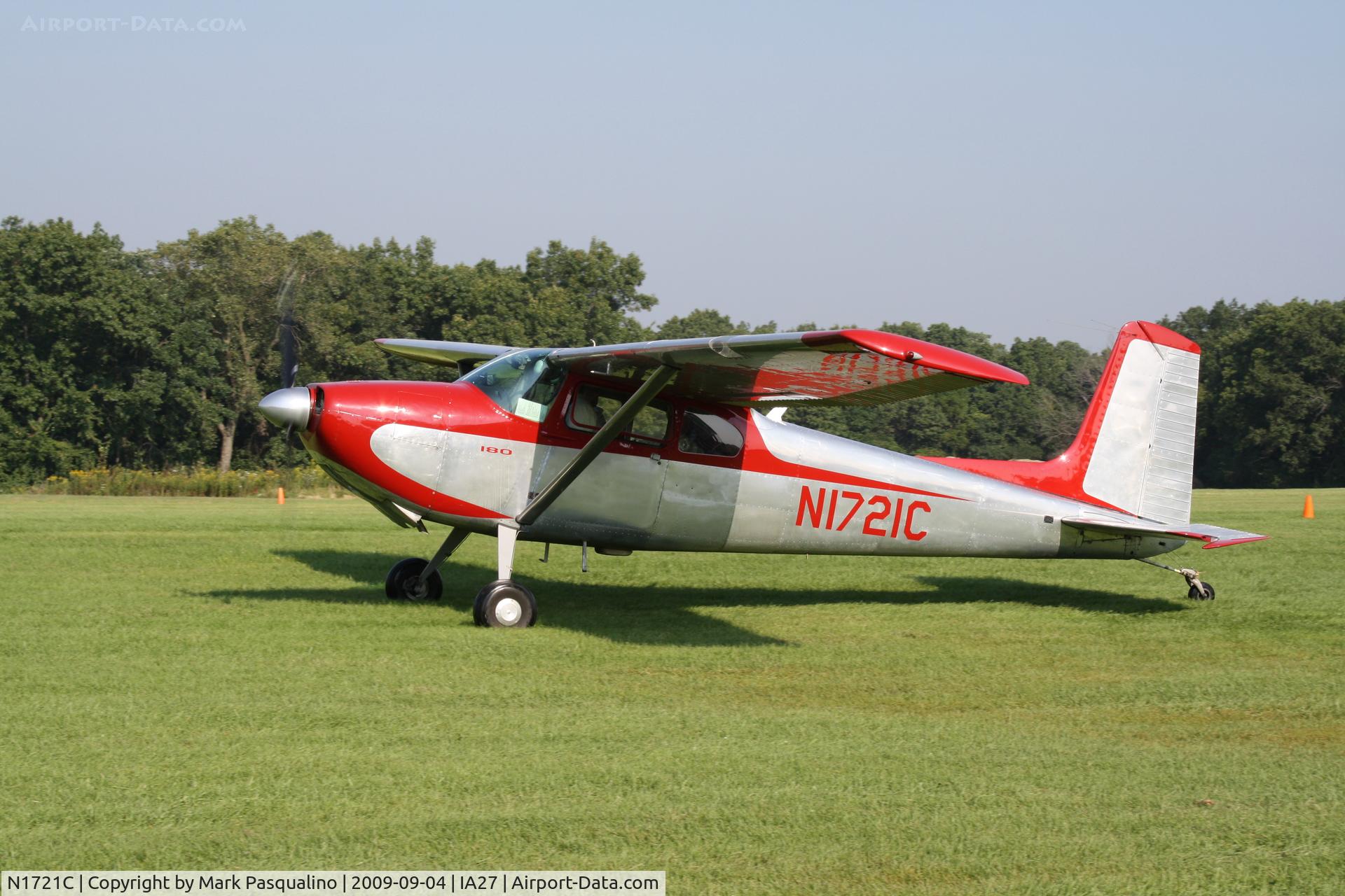 N1721C, 1953 Cessna 180 C/N 30421, Cessna 180
