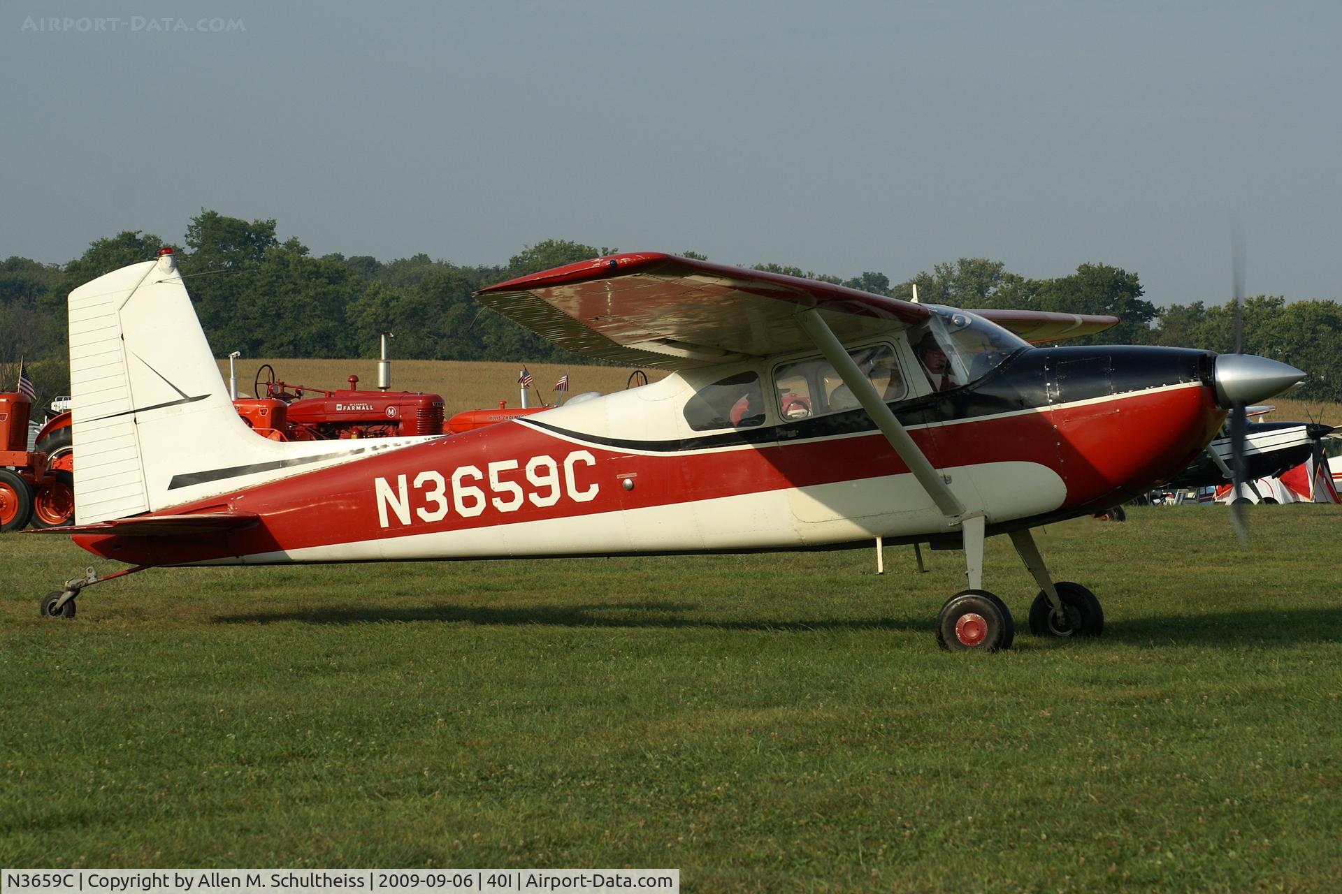 N3659C, 1954 Cessna 180 C/N 31158, 1954 C180