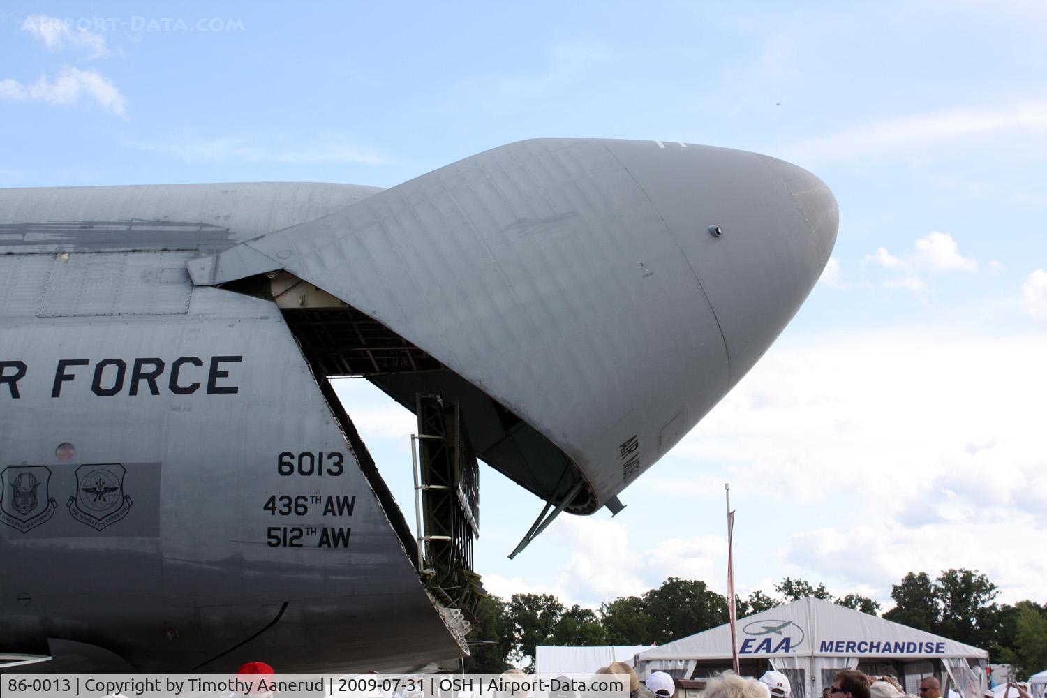 86-0013, 2006 Lockheed C-5M Super Galaxy C/N 500-0099, 1986 Lockheed C-5B, c/n: 86-0013