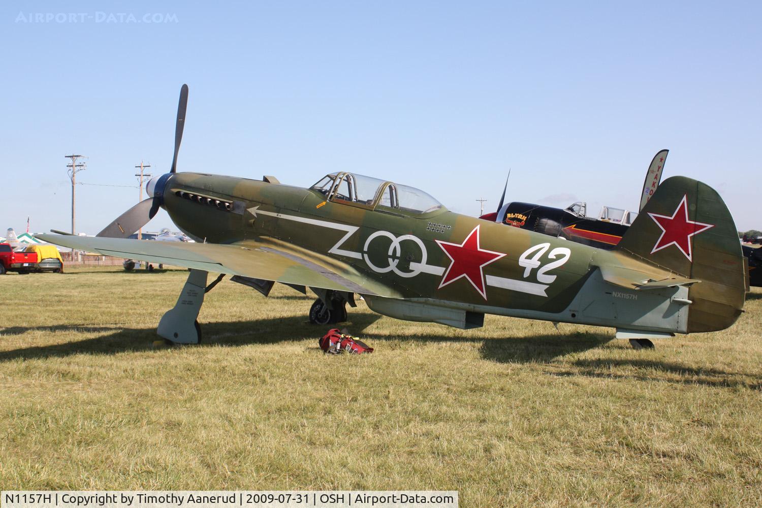 N1157H, 1994 Yakovlev Yak-9U-M C/N 0470402, 1994 Yakovlev YAK-9U-M, c/n: 0470402