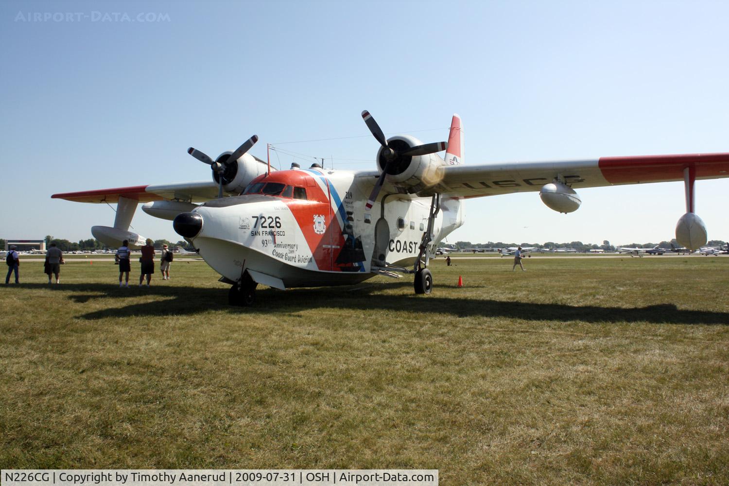 N226CG, 1953 Grumman UF-1G (HU-16B) Albatross C/N G-307, 1953 Grumman HU-16B, c/n: 7226