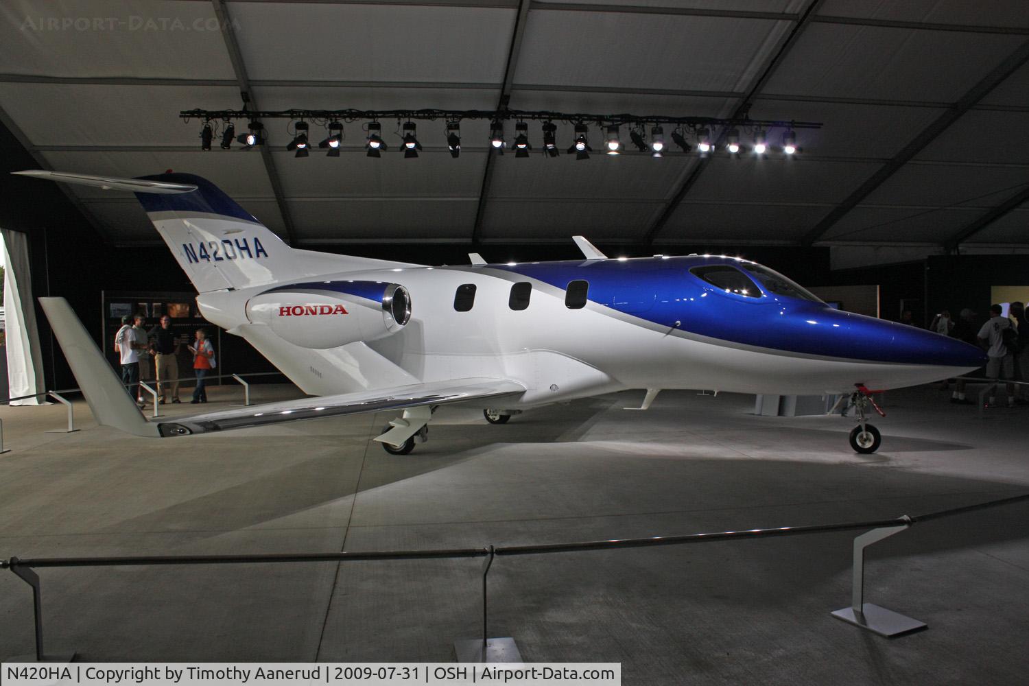 N420HA, 2003 Honda HA-420 HondaJet C/N P001, 2003 Honda R & D Americas Inc HA-420, c/n: P001