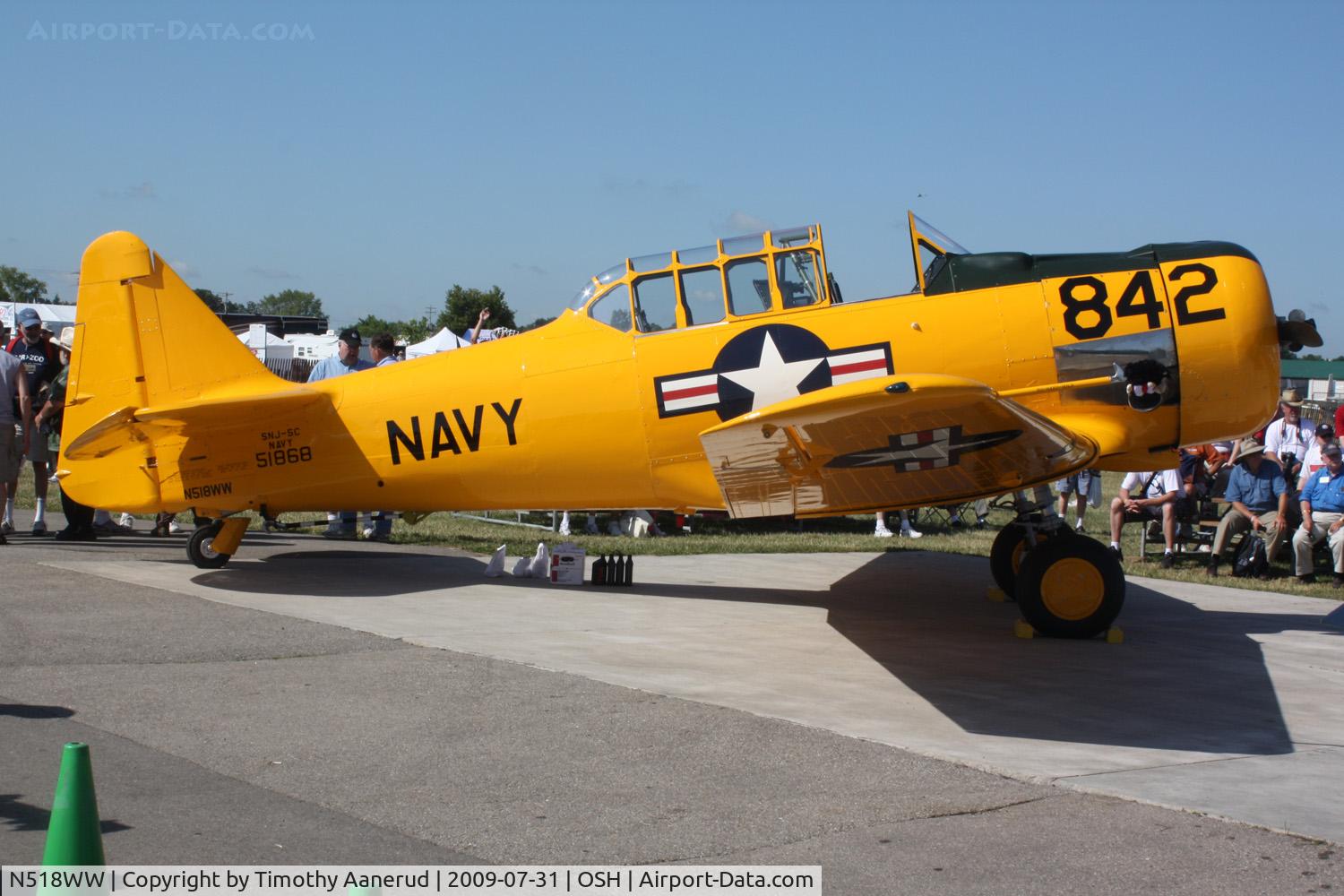 N518WW, North American SNJ-5C Texan Texan C/N 88-14866, North American SNJ-5C, c/n: 51868