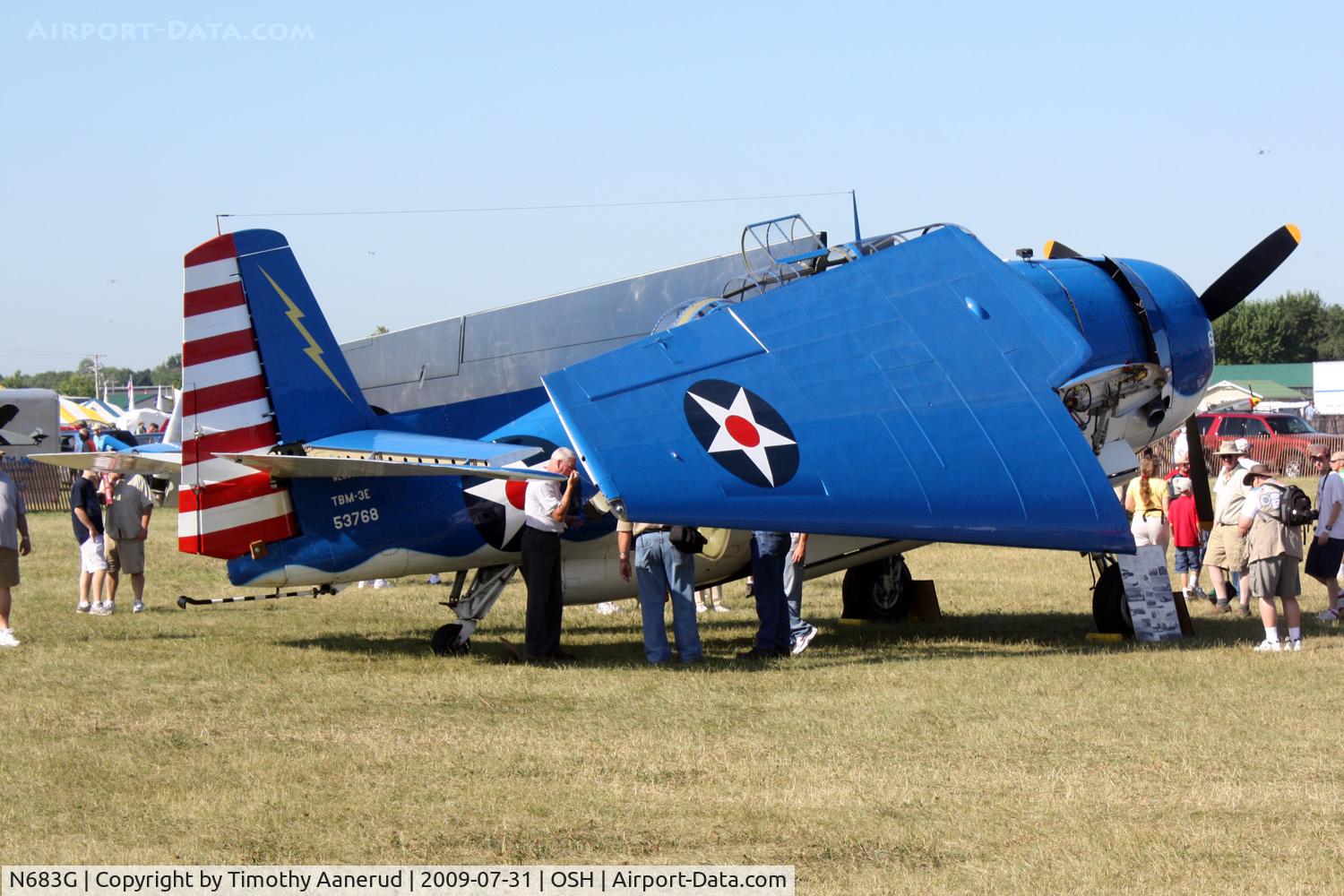 N683G, 1943 Grumman TBM-3E Avenger C/N 53768, 1943 Grumman TBM-3E, c/n: 53768
