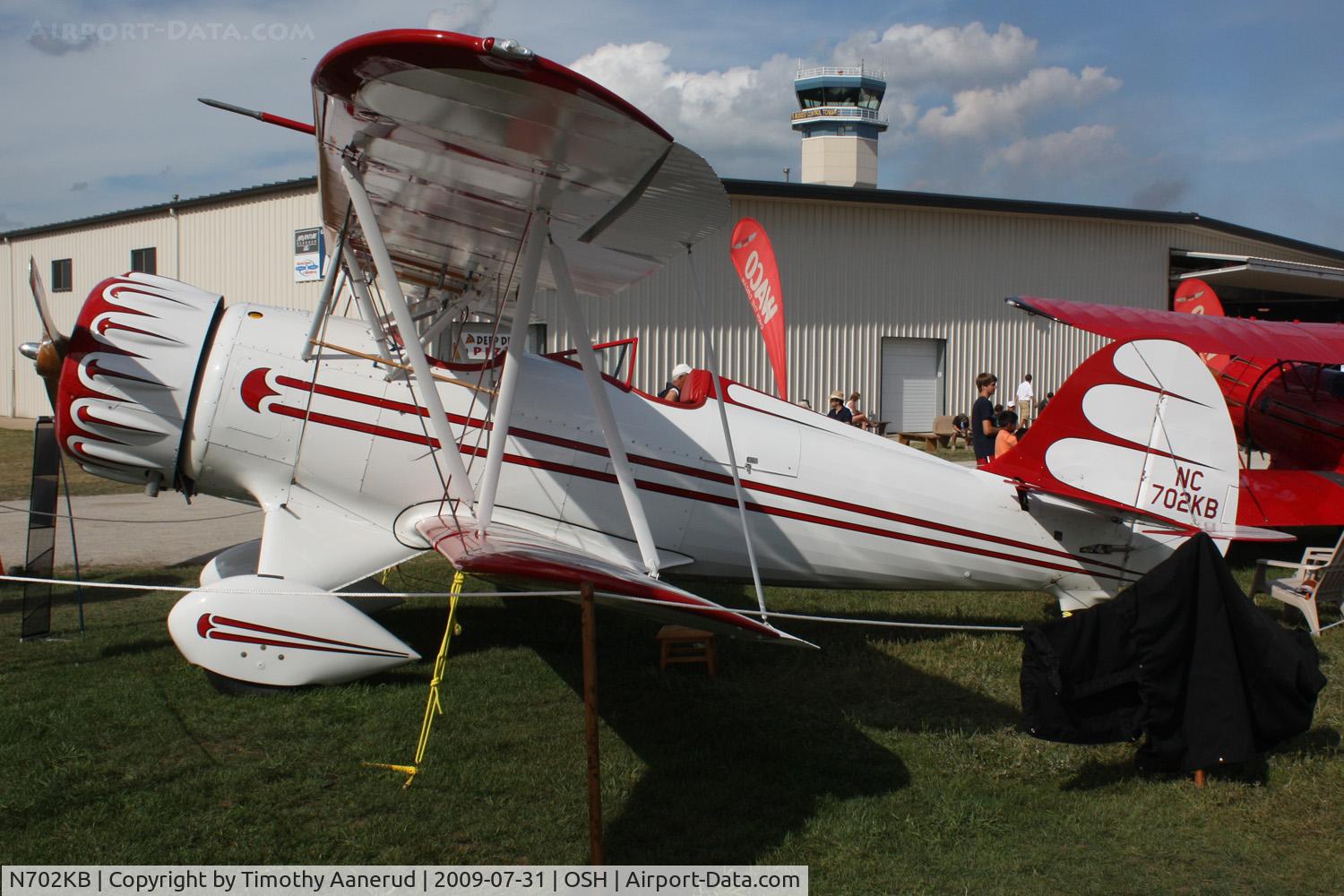 N702KB, 2008 Waco YMF-F5C C/N F5C119, 2008 Waco Classic Aircraft YMF-F5C, c/n: F5C119