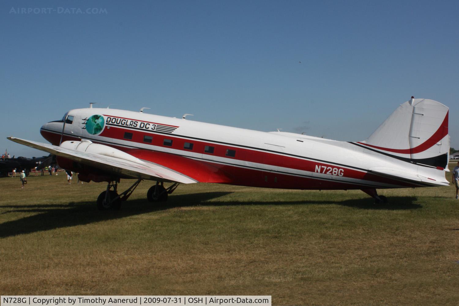 N728G, 1942 Douglas DC-3C (C-47-DL) C/N 4359, 1942 Douglas DC3C, c/n: 4359