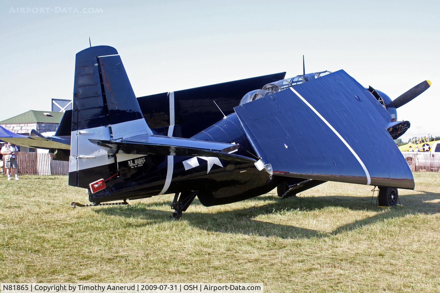 N81865, 1945 Grumman TBM-3E Avenger C/N 5632, 1945 Grumman TBM-3E, c/n: 5632