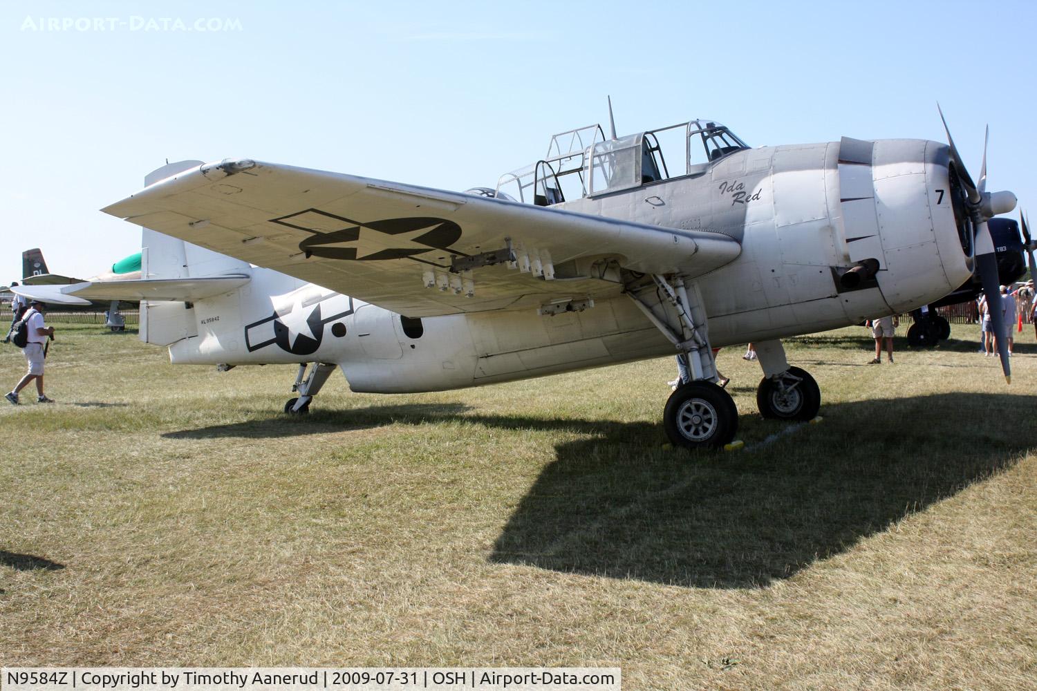 N9584Z, 1945 Grumman TBM-3E Avenger C/N 85882, 1945 Grumman TBM-3E, c/n: 85882