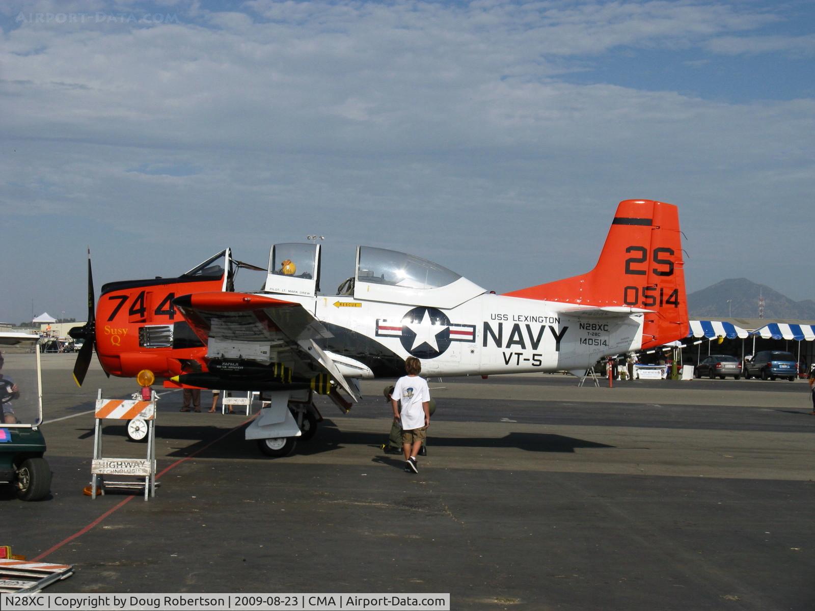 N28XC, 1954 North American T-28C Trojan C/N 226-91 (140514), 1954 North American T-28C TROJAN 'Susy Q', Wright R-1820 Cyclone 1,425 Hp, a child's dream