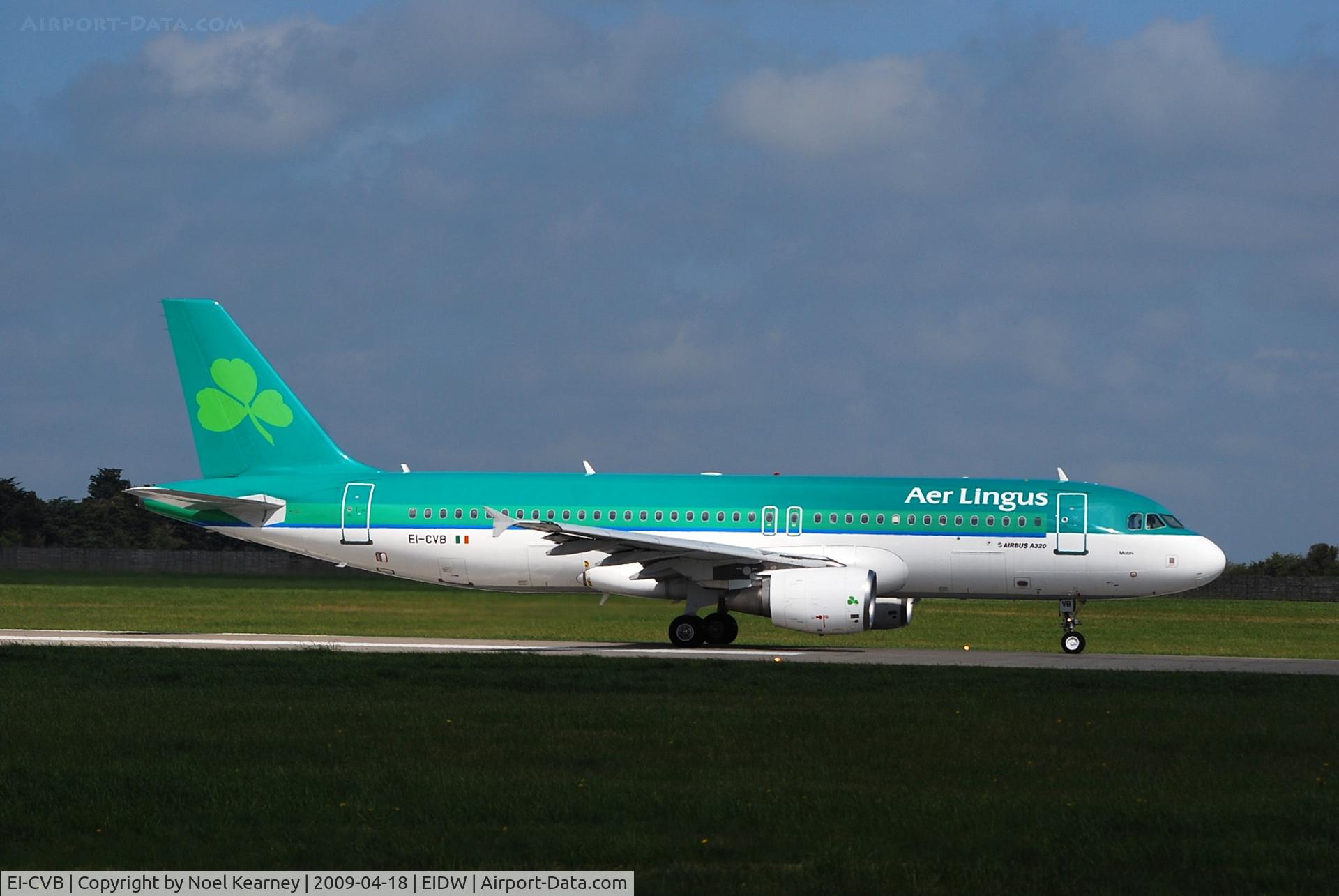 EI-CVB, 2000 Airbus A320-214 C/N 1394, Departing off Rwy 10