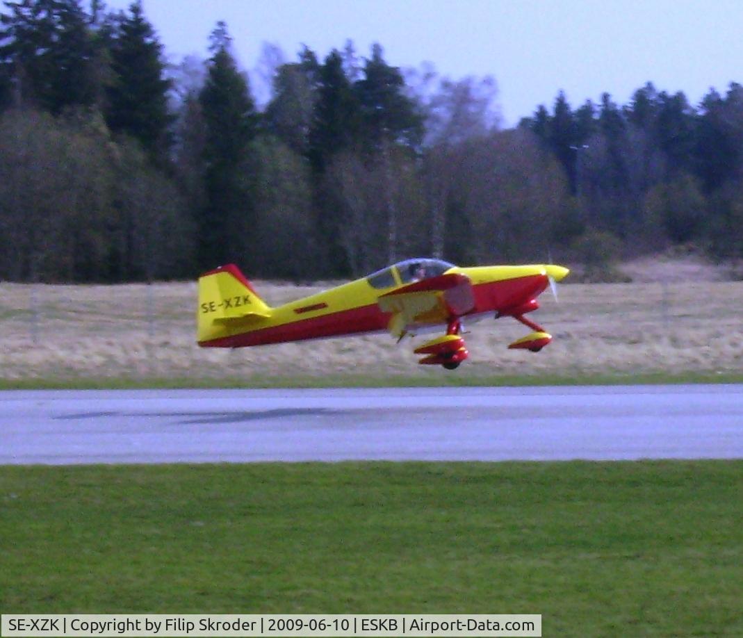 SE-XZK, 1996 Vans RV-6A C/N 23223, Full stop landing