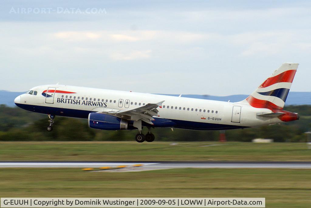 G-EUUH, 2002 Airbus A320-232 C/N 1665, British Airways