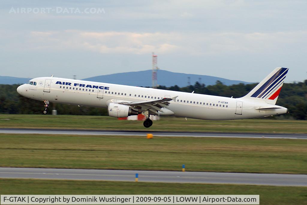 F-GTAK, 2001 Airbus A321-211 C/N 1658, Air France