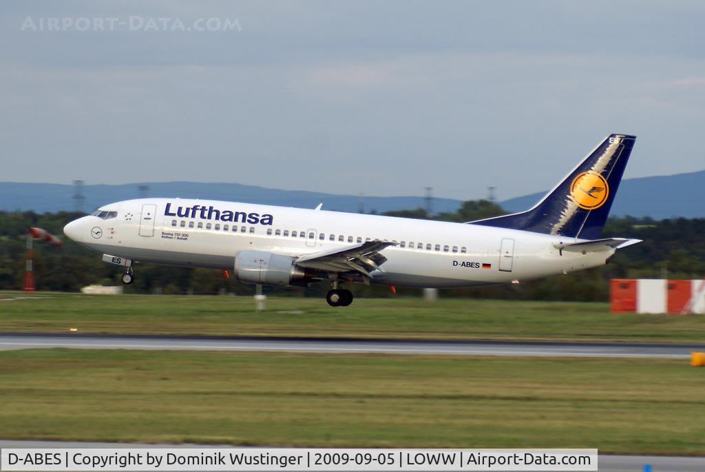 D-ABES, 1992 Boeing 737-330 C/N 26432, Lufthansa