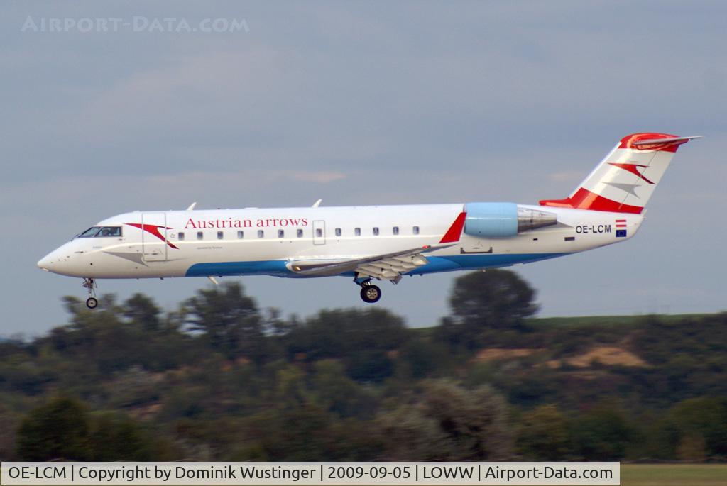 OE-LCM, 1997 Canadair CRJ-200LR (CL-600-2B19) C/N 7205, Austrian Arrows