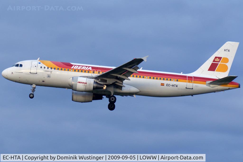 EC-HTA, 2001 Airbus A320-214 C/N 1516, Iberia