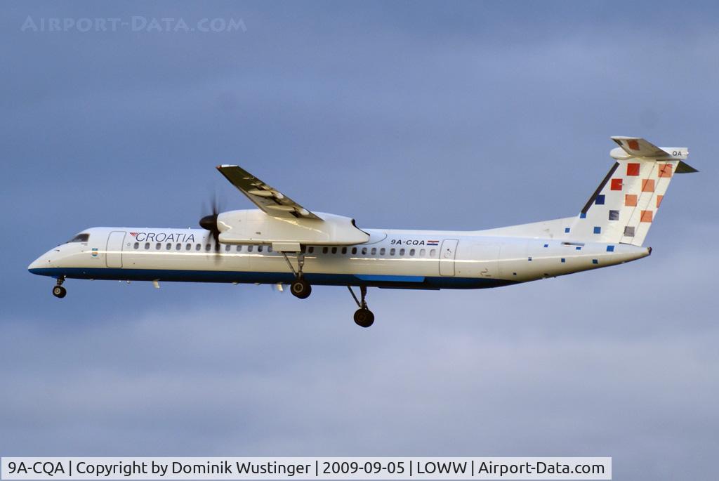 9A-CQA, 2008 De Havilland Canada DHC-8-402Q Dash 8 C/N 4205, Croatia Airlines