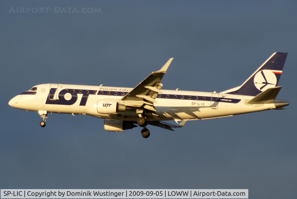 SP-LIC, 2006 Embraer 175LR (ERJ-170-200LR) C/N 17000134, Polish Airlines